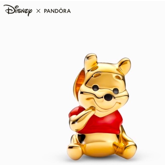 NWOT Pandora x Disney Winnie the Pooh Bear Charm - Picture 2 of 14